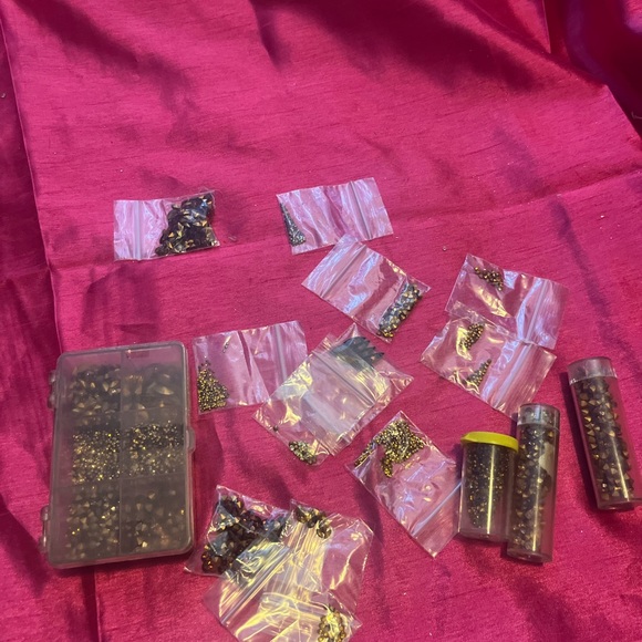 Jewelry Making Business. DIY earring, bracelet, pins with gems - Picture 4 of 10